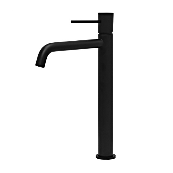 Смеситель для раковины AVS Slimmer высокий, черный матовый