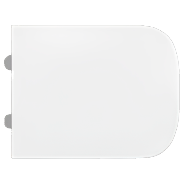 Крышка-сиденье AVS 6104 с микролифтом быстросъемное, белое