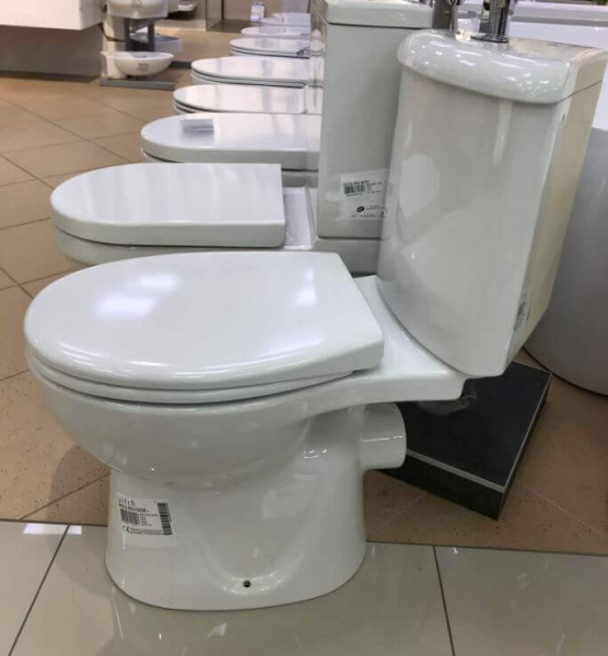 Унитаз-компакт VitrA Arkitekt 9754B003-7201 угловой с микролифтом