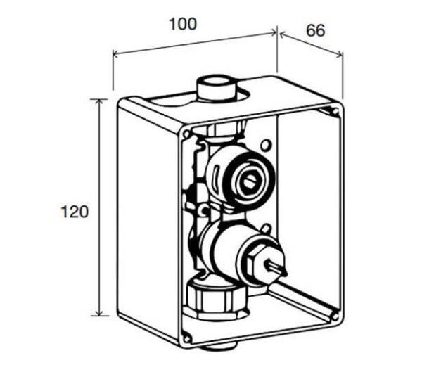 Комплект для установки панели смыва Oli EUQUA Urinal 879123