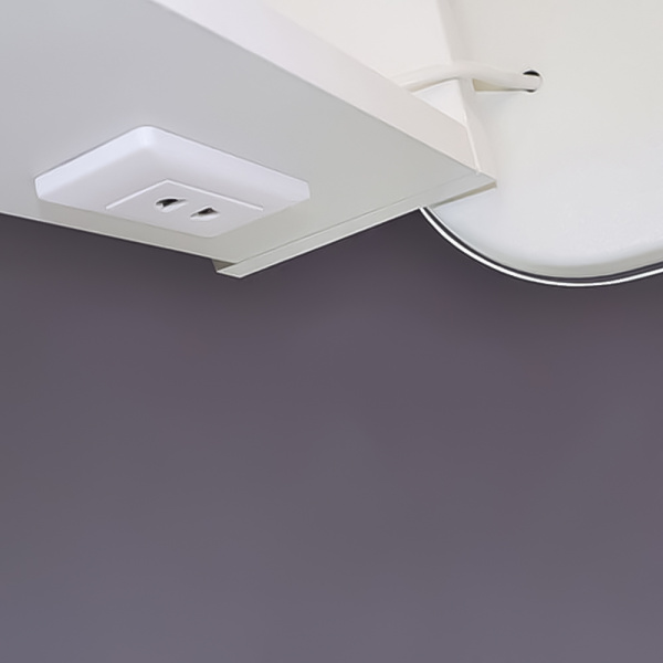 Зеркало-шкаф AVS Универсал 60x80 LED боковой сенсор, розетка