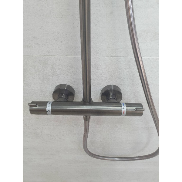 Душевая стойка Hansgrohe Croma Select S 26890340 черный хром