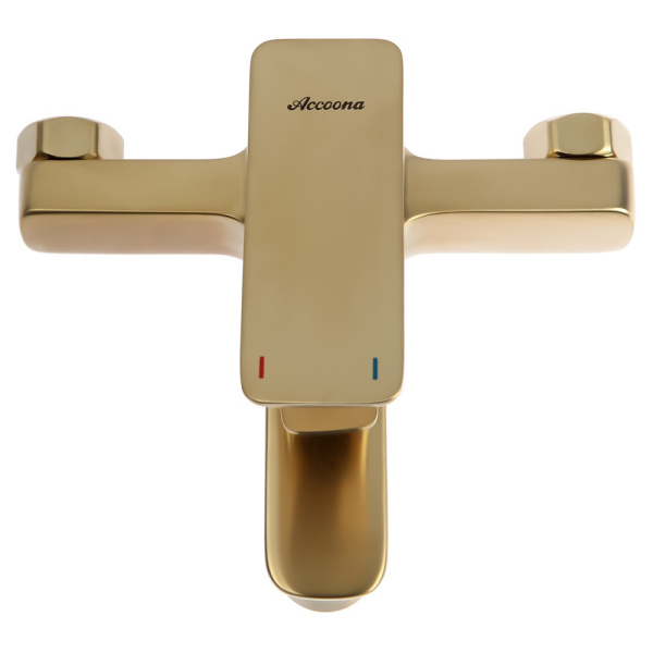 Смеситель для ванны с душем Accoona H126AW A63126AW золото