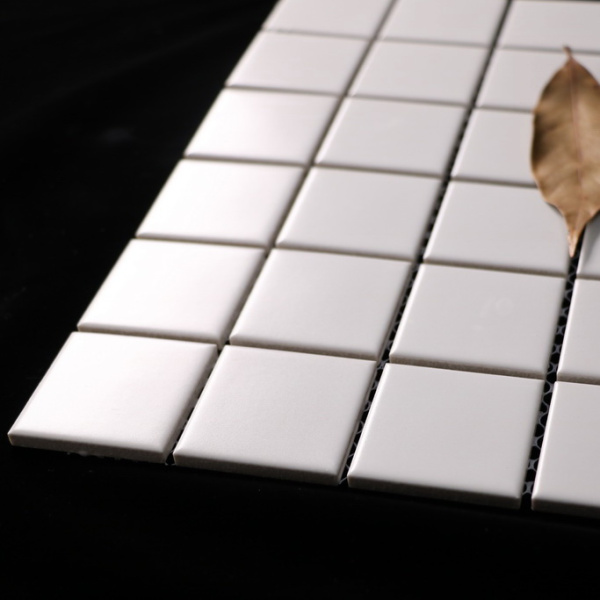 306*306 Керамическая мозаика (керамогранит) Manila White (48х48х6) BONAPARTE