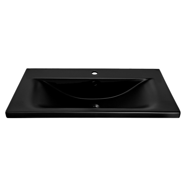 Раковина мебельная AVS Вариант 81x46 черная матовая