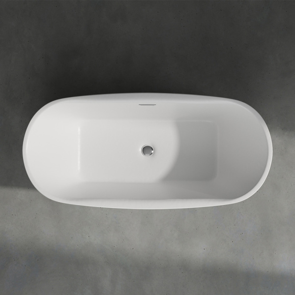 Акриловая ванна AVS Дэйзи 170x80 белая c донным клапаном