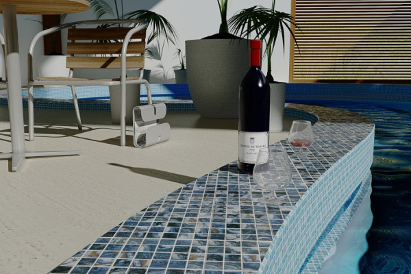 Мозаика Bonaparte Amuletto Art 30x30 стеклянная