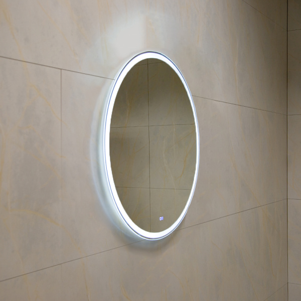 Зеркало с подсветкой AVS Тайлер 65x65 см, антипар