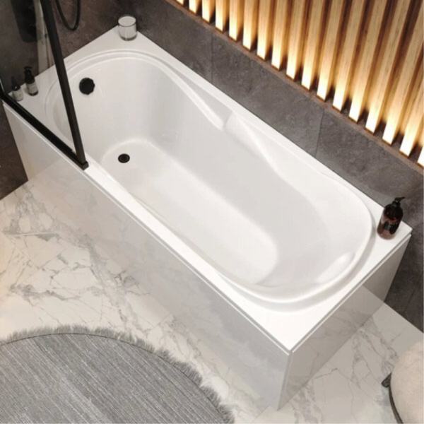 Акриловая ванна Vagnerplast Minerva 170x70 белая, без каркаса