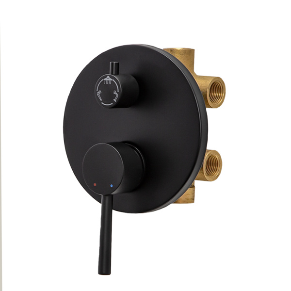 Душевой комплект AVS Slimmer 4в1 черный матовый