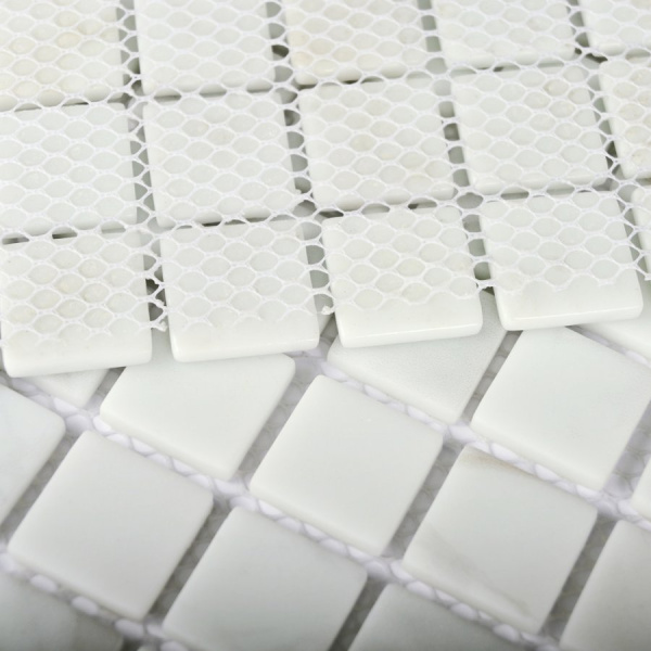 Мозаика Bonaparte Mia White 30x30 стеклянная