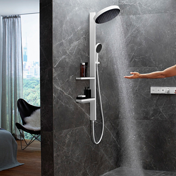 Душевая стойка Hansgrohe Rainfinity Showerpipe 26842700 белый матовый