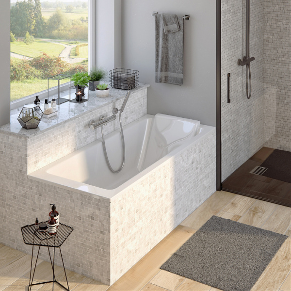 Акриловая ванна Jacob Delafon Sofa 150x70 белая без каркаса